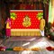 Goddess Laxmi Backdrop 5x8 Feet Indian Traditional Cloth Varalaxmi Vratam Decor Indian Diwali Decor Pooja Wall Decor Indian Wall Art Photo Decor Banner Decorative Cloth Navratri Decor
